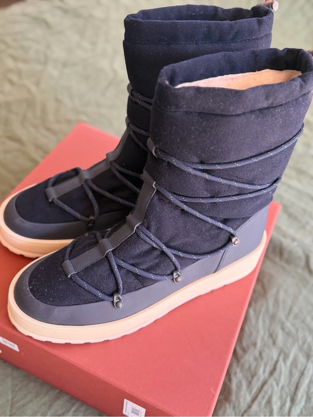 LORO PIANA Men's Snow Wander Quilted Boots